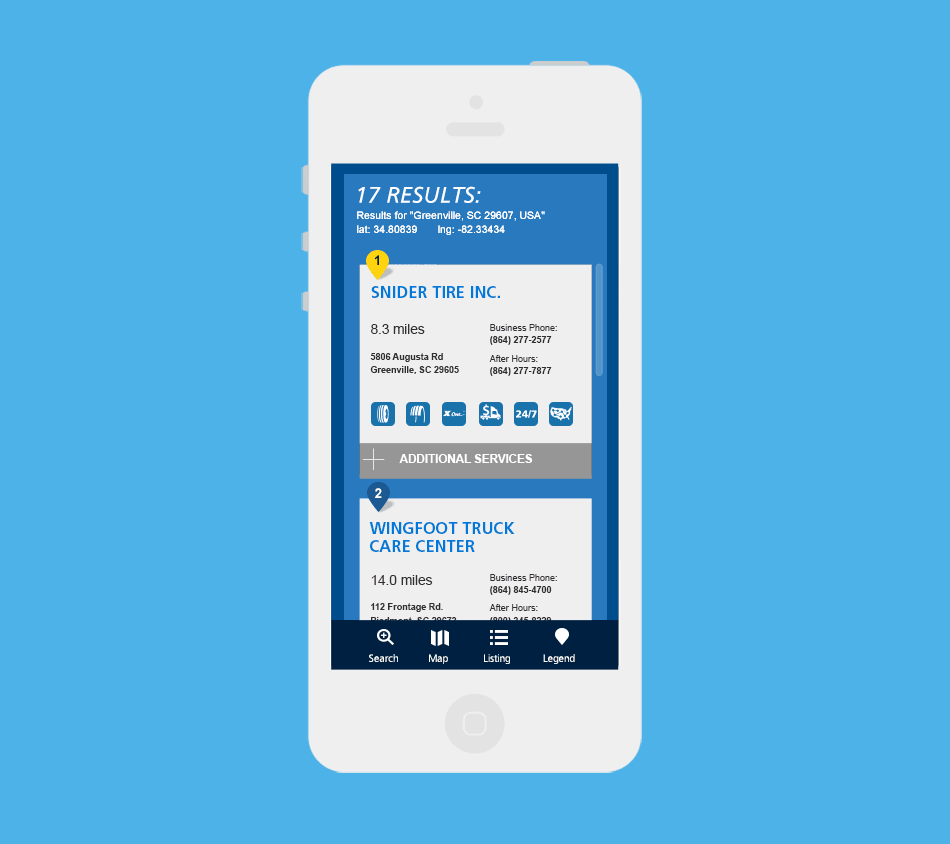List dropdown interaction